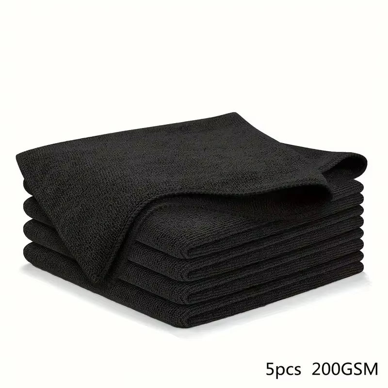 Ultra-Soft Microfiber Cleaning Cloth Set (5, 10, or 20 Pack)