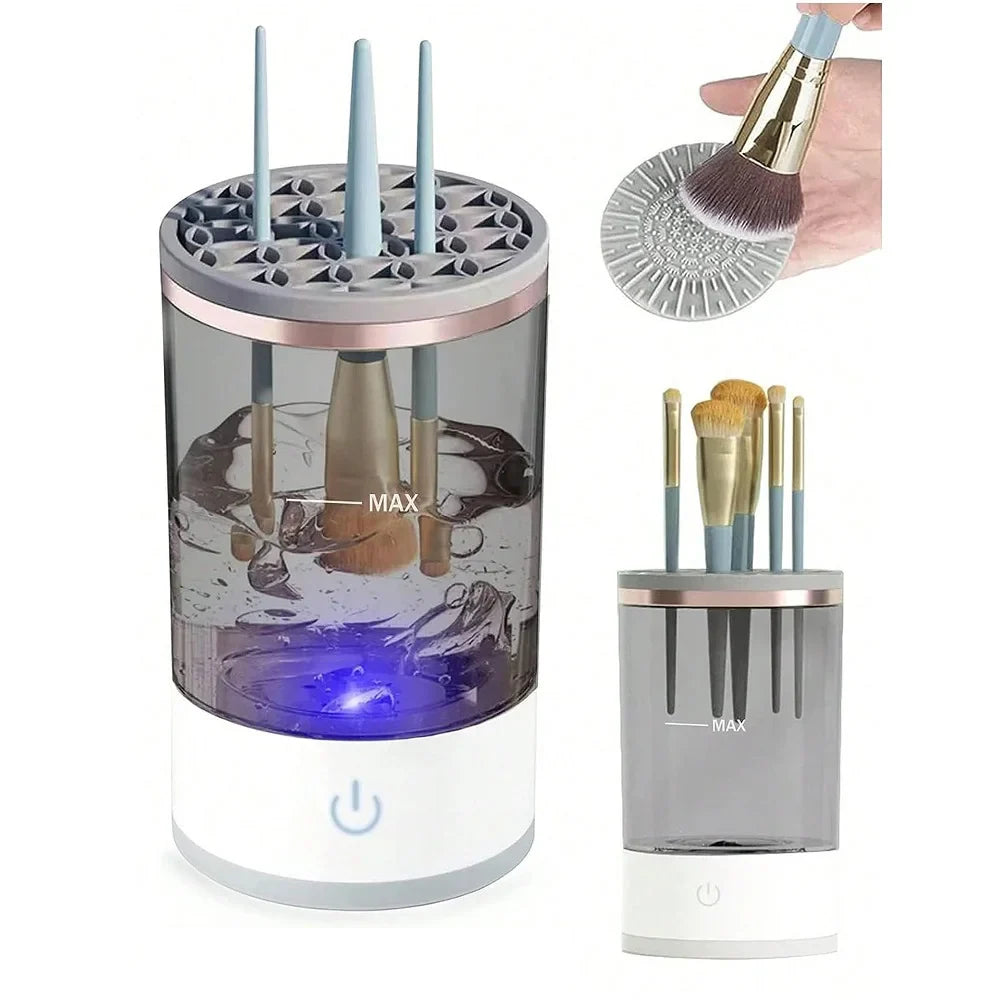 Automatic Electric Makeup Brush Cleaning Machine Fast Dryer