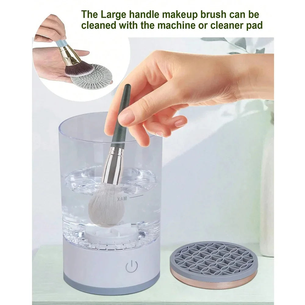 Automatic Electric Makeup Brush Cleaning Machine Fast Dryer