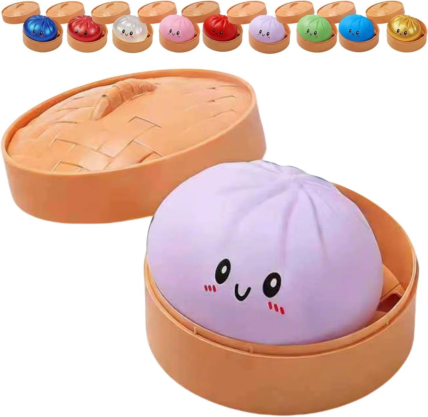 Glitter Dumpling Sensory Squeeze Toy