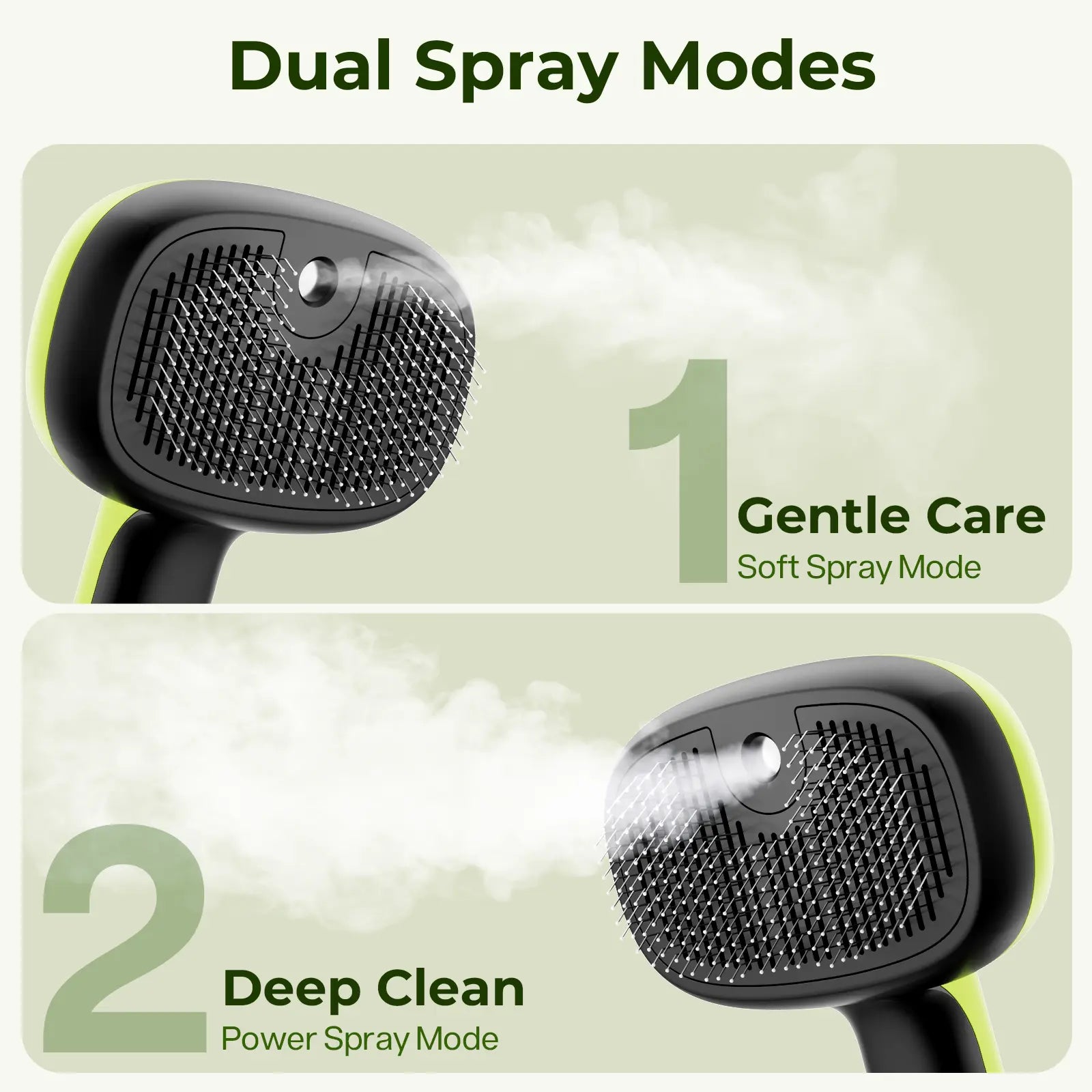 Pet Spray Hair Removal Brush for Cat/Dog – Deshedding & Grooming Tool, One Button Hair Removal Comb,Deshedding Vacuum Brush, Fur Removal Tool, Grooming Trimming Tool,Summervibes,Petlovers