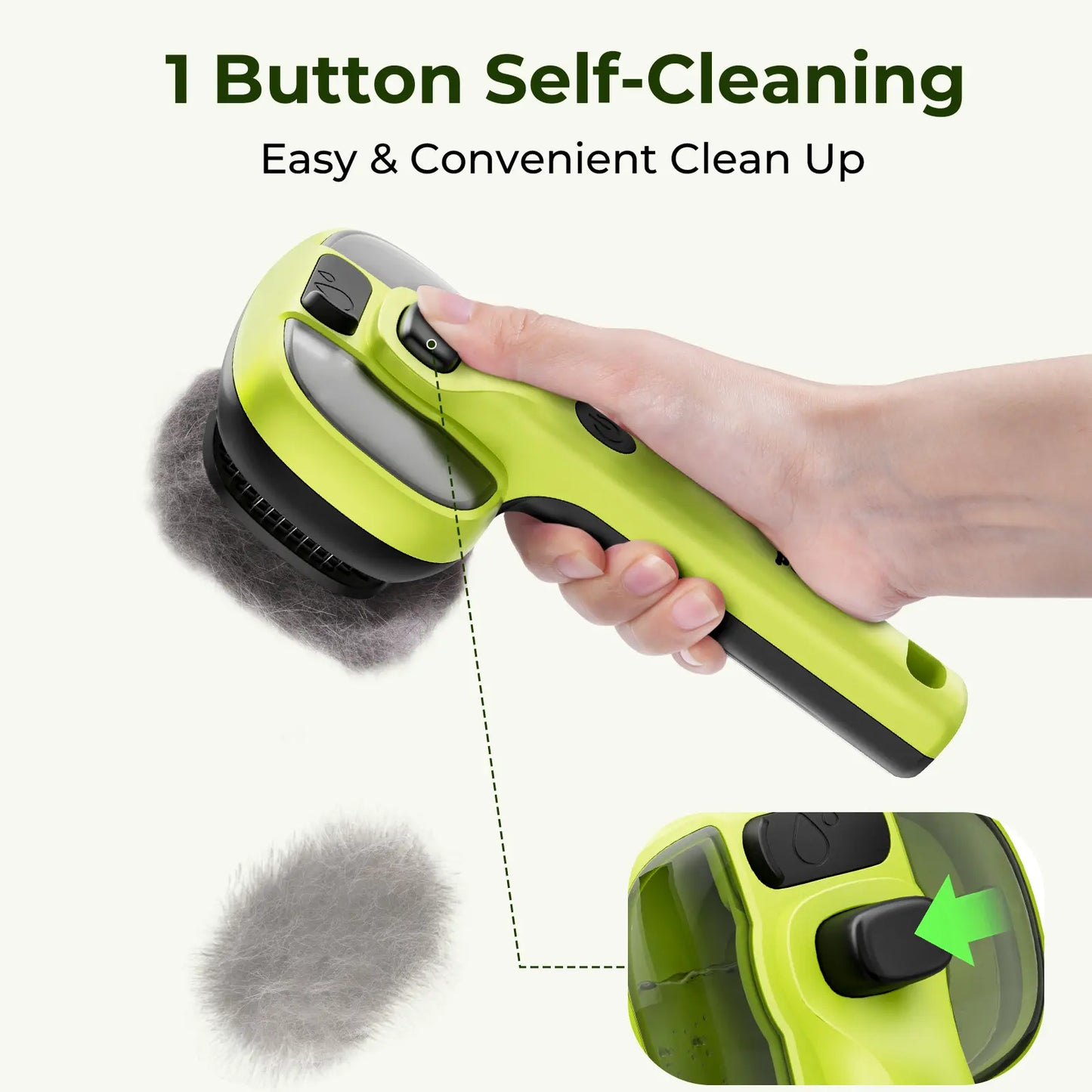 Pet Spray Hair Removal Brush for Cat/Dog – Deshedding & Grooming Tool, One Button Hair Removal Comb,Deshedding Vacuum Brush, Fur Removal Tool, Grooming Trimming Tool,Summervibes,Petlovers